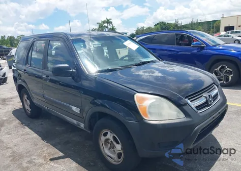 2004 Honda Cr-V Lx из США, поврежденный, VIN JHLRD68544C003344